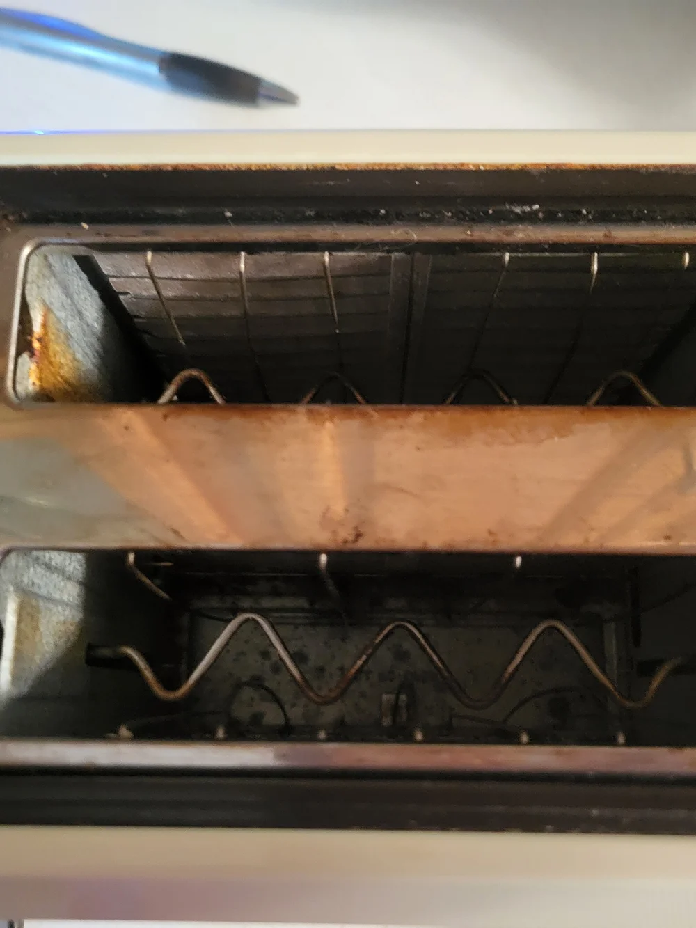 Vintage GE General Electric Toaster Woodgrain Retro 2 Slice Toast Selector